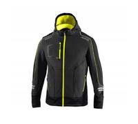 Chaqueta SPARCO Tech Softshell gris - amarillo Talla S