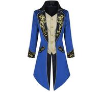 Chaqueta Steampunk Para Hombre Disfraz Medieval Vintage Cosplay Halloween | Abrigo de Vampiro Traje Victoriano para Hombre Para Mascarada Vampiros Cosplays Teatro Escenarios Eventos Bodas Desfiles
