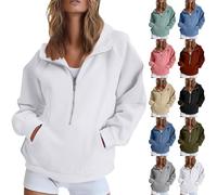 Chaqueta Sudadera para mujer con capucha deportiva, sudadera con cremallera para mujer, talla grande, sudadera, otoño, sudadera, abrigo informal, abrigos con bolsillo, chaqueta con cordón de ajuste