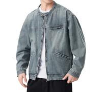 Chaqueta Tejana Hombre Chaqueta Vaquera Hombre Jersey Negra Blusão Homem Borrego Ropa Beisboleras Hibrida Chaquetas Cazadora Borreguito Juveniles Para Primavera Ante 4Xl Cazadoras Casaco Algodón Xxl