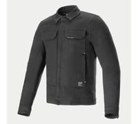 Chaqueta Textil Alpinestars Garage Para Motocicleta Color Gris Humo