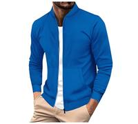 Chaqueta tipo camisa para hombre, camisa con botones frontales, ropa de trabajo, ropa de calle, viajes, trajes de fin de semana y capas de temporada, adecuada para viajes, ocio y planes sociales, azul