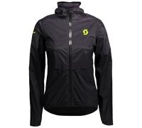 Chaqueta trail Scott SCO Jacket W's RC Run WP (negro/amarillo) Mujer