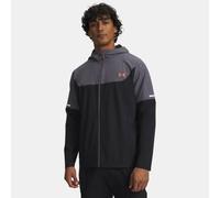 Chaqueta Under Armour Tech™ Utility Woven para hombre Negro / Castlerock / Venom Rojo XL