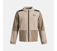 Chaqueta Under Armour Unstoppable Woven para niño City Khaki / Bayou / Negro YXS (122 - 127 cm)