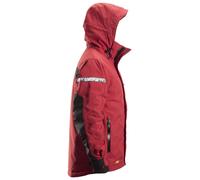 Chaqueta unisex snickers allroundwork - rojo/negro - talla 40