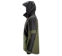 Chaqueta unisex snickers allroundwork - verde caqui/negro - talla 48