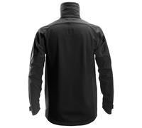Chaqueta unisex snickers flexiwork negro/amarillo neón - talla 44