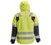 Chaqueta unisex snickers highvis - amarillo/azul marino - talla 40
