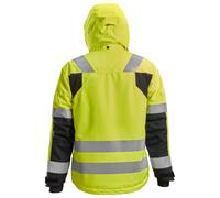 Chaqueta unisex snickers highvis - amarillo/negro - talla 48