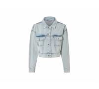 Chaqueta vaquera azul claro para mujer