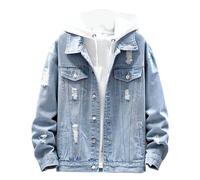 Chaqueta Vaquera Borrego Hombre Ropa De Hombre Chaquetas Rockeras Bomber Invierno Plumas Largo Cazadora Beisboleras Juveniles Capucha Mens Jacket Cazadoras Entretiempo Talla Grande Jackets Fina 5Xl