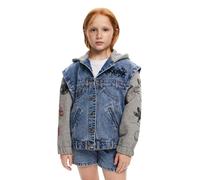 Chaqueta vaquera combinada