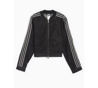 Chaqueta vaquera Crop adidas Originals Teamgeist 2.0 para mujer Gris XS