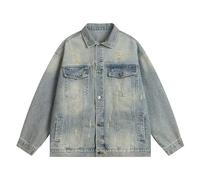 Chaqueta Vaquera Hombre Chaqueta Hombre De Marca Negra Bomber Chaquetas Juveniles Parka Ropa Caza Cazadora Invierno Fina Ante Para Primavera 4Xl Borreguito Tactica Jacket Men Casaco Homem Plumas