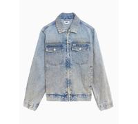 Chaqueta vaquera OBEY Clothing Base Trucker para hombre Azul L
