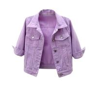 Chaqueta Vaquera para Mujer, Cazadora Vaquera Mujer Corta Camisa Vaquera Blusa Estilo Western Manga Larga Túnica Abotonada Chaqueta Entretiempo Mujer Chaqueta De Mujeres Abrigos Cortos