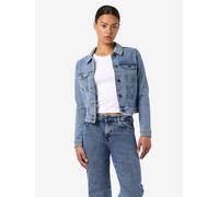 Noisy may Nmdebra L/S Jacket Vi570Lb Noos Light Blue Denim, S, Mezclilla De Color Azul Claro, S