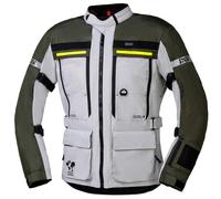 IXS Montevideo-Air 3.0, chaqueta textil L male Gris Claro/Verde Oscuro