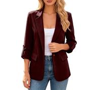 Chaqueta versátil de manga larga de color liso para otoño e invierno. Abrig | Abrigo Largo Cuadros Pantalón Verano Juveniles Rebajas Torerita Africanos Leñador Abuelas Encerada Forradas