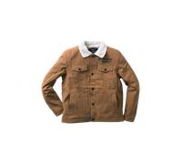 §Chaqueta West Coast Choppers Sherpa Lined Canvas Marrón§