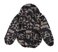 Chaqueta y bata de apicultura |Traje de abeja con cremallera única para poner y quitar fácilmente |Suministros protectores de apicultura para principiantes/profesionales |Tamaño