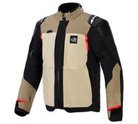 Chaquetas Alpinestars Andes Pro Drystar XF De Cuero Marrón XL #4237-0087-07