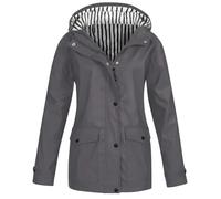 Chaquetas cortavientos para mujer, abrigos de lluvia de gran tamaño para mujer, chaqueta impermeable amarilla para festivales, chaqueta impermeable para exteriores, chaqueta cortavientos con capucha