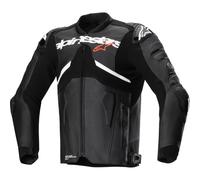 Chaquetas De Cuero Alpinestars Atem V5 56 Negra/Blanca