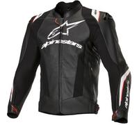 Chaquetas De Cuero Alpinestars Missile v3 Ignition Motociclista 50 Negro/Blanco