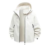Chaquetas de gimnasio para mujer con bolsillos con cremallera, chaqueta softshell impermeable para mujer, abrigos de lluvia con cremallera para mujeres y hombres, abrigos de lluvia ligeros y