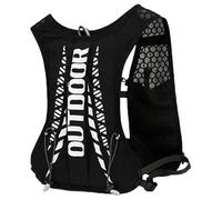 Chaquetas de hidratación, mochila de agua 5L para bicicleta | 5L mujeres hombres mochila para senderismo,estacas ajustables diseño de supervivencia exterior con las correas rellenadas para el SNOYAGE