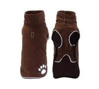 Chaquetas de invierno cálidas para mascotas al aire libre, chalecos de forro polar regulables para exteriores en climas fríos