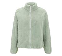 Chaquetas de invierno para mujer tallas grandes - chaqueta de forro polar para mujer, azul sin capucha, chaqueta de invierno cálida de forro polar, chaqueta térmica para mujer, chaqueta ancha con