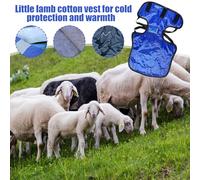 Chaquetas De Pantorrilla - Ropa De Abrigo Impermeable Para Animales De Granja | Manta Calentadora Para Pantorrillas | Para Pastos De Granero, Invierno, Pastoreo Al Aire Libre, Protección Nocturna, Est