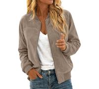 Chaquetas De Primavera Mujer Elegantes Rojo Plateada Tallas Gala Bautizo Oficina Dia Oversize Ir Frio Abrigada Performance Brillos Crudo Prendas Faz Sintética Brillantes Clarito
