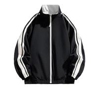 Chaquetas de Punto con Cremallera A Prueba de Viento para Bicicleta CháNdal Juvenil Conjunto de Fitness Chaqueta de Senderismo Ligera con Cuello Alto Chaqueta de Transición Outdoor Cómoda y Cálida