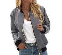 Chaquetas Mujer Chaqueta De Mujer Cazadora Primavera Vaquera Oversize Vestir Abrigos Cortos Tejana Otoño Plumas Abrigo Corto Ligera Sin Capucha Verde Militar Negra Xxxxxl Anorak Bomber Americana