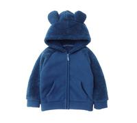 Chaquetas Niños Niños Transición Orejas de Orejas de Orejas de Orejas de Orejas de Orejas de Polar Cálidas Ropa para Niños 4 Años, azul oscuro, 5-6 años