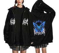 Chaquetas para Mujer Categoría de Producto Chaquetas Informales para Mujer | Título del Producto Sudaderas Grandes con Capucha para Mujer diseño Bolsillos amplios Manga (Dark Gray, M)