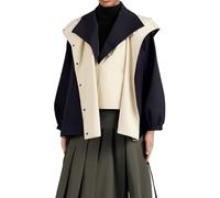 Chaquetas para Mujer-Chaqueta De Primavera Y OtoñO para Mujer, Cortavientos Informal Coreano, Prendas De Vestir Exteriores Holgadas Y Salvajes para Mujer