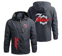 Chaquetas Softshell con Capucha para Hombre De Z.e.to.r Abrigo para Exteriores Chaqueta Cortavientos para Correr Impermeable Chaqueta Ligera con Capucha Gray-1 XXL