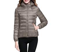 Chaquetas Tipo Plumífero para Mujer Acolchadas con Capucha Abrigo de Invierno Cálido para Mujer - Chaqueta de Manga Larga con Capucha Cómoda y Holgada para Mujer Gabardina para Mujer Ropa Exterior con