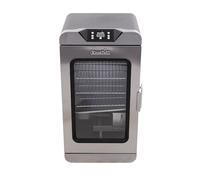 Char-Broil Ahumador Digital Smoker 2.0 con LED y 4 parrillas inox | Control de temperatura 37-135 °C, Amplia ventana con luz interior, Hasta 8 horas de ahumado, Bandeja de grasa lateral