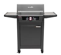 Char-Broil Barbacoa Eléctrica EVOLVE Electric con App y Precisión 90-370 °C | Ideal para 4-6 personas, Función limpieza, 2 sondas de temperatura incluidas, 2 zonas, parrillas inox