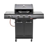 Char-Broil Barbacoa Gas Advantage CORE B 3 con quemador lateral auxiliar | Ideal para 4-6 personas, Limpieza fácil de parrillas y cámara, Calor uniforme, Parrillas hierro fundido, Rejilla superior