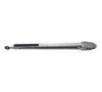 Char-Broil Pinzas para barbacoa de acero inoxidable con Soft-Grip y bloqueo