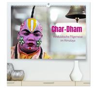 Char Dham - hinduistische Pilgerreise im Himalaya (hochwertiger Premium Wandkalender 2026 DIN A2 quer), Kunstdruck in Hochglanz: Mit Hindupilgern auf dem Weg zur "Erlösung".