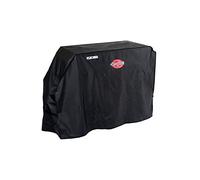 Char-Griller Funda Premium para Plancha de Gas Flat Iron con Tapa, PVC y Poliéster Resistentes al Agua, Negra, 8575