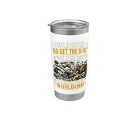 Character Building Go Get the 9/16 Dad Joke Design Childhood Vaso térmico de acero inoxidable de doble pared